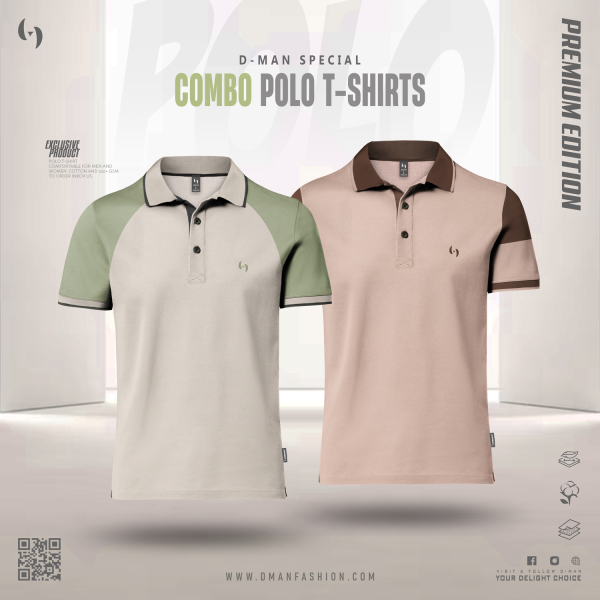 Premium PK Cotton Polo - Combo offer-